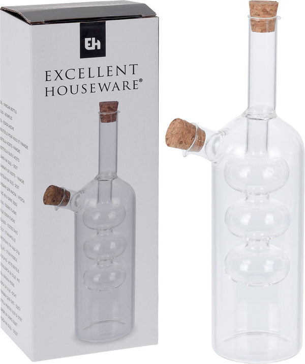 EH Olie / azijn fles glas