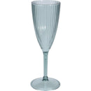 Champagneglas 7x21.5 cm Plastic/Blauw