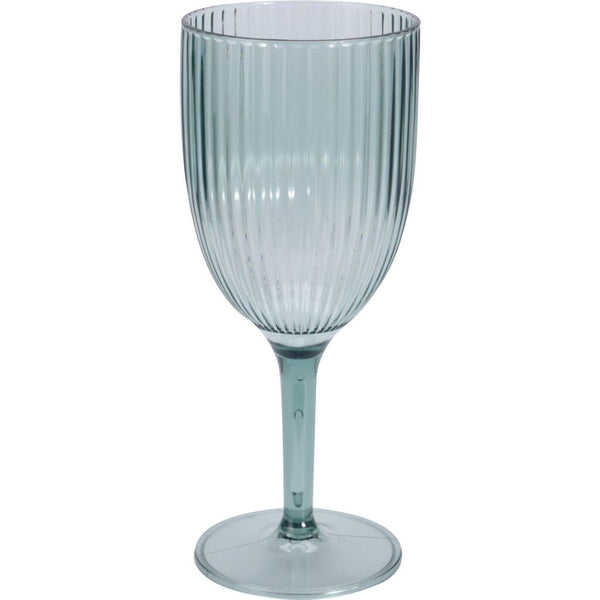 Pebel Rib kunststof wijglas 400ml