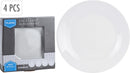 Porselein bord 19.5cm set a 4 stuks