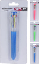 Balpen 10 kleuren