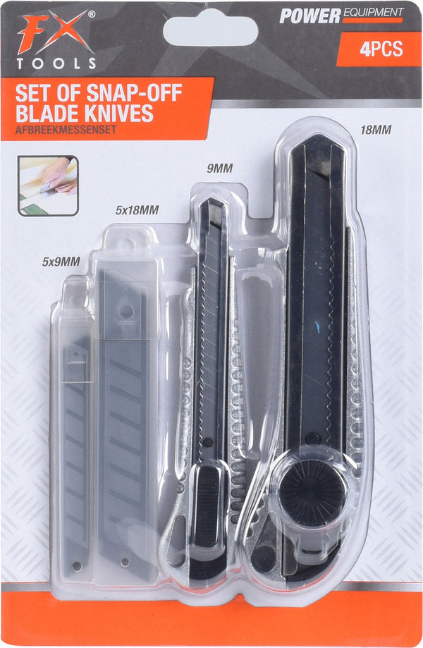 FX Tools Afbreekmes set 4-delig