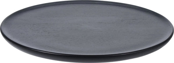 Kaarsenplateau onderbord 28cm - zwart