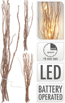 Verlichting 12LED Takken 40cm - Goud
