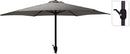 Parasol dia 2,7meter D. Grijs Draaimeganisme Buisdikte 38mm