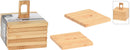 EH Onderzetter Bamboe set van 6 stuks 9x9cm