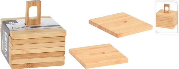 Onderzetter Bamboe, Set van 6