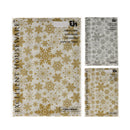 Excellent Houseware Goud/Zilver Kerst Tafelkleed 130x180 cm