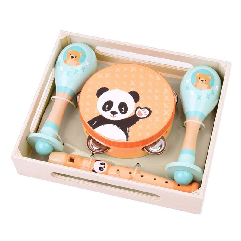 Studio Circus Houten Instrumenten Muziekset 4-delig