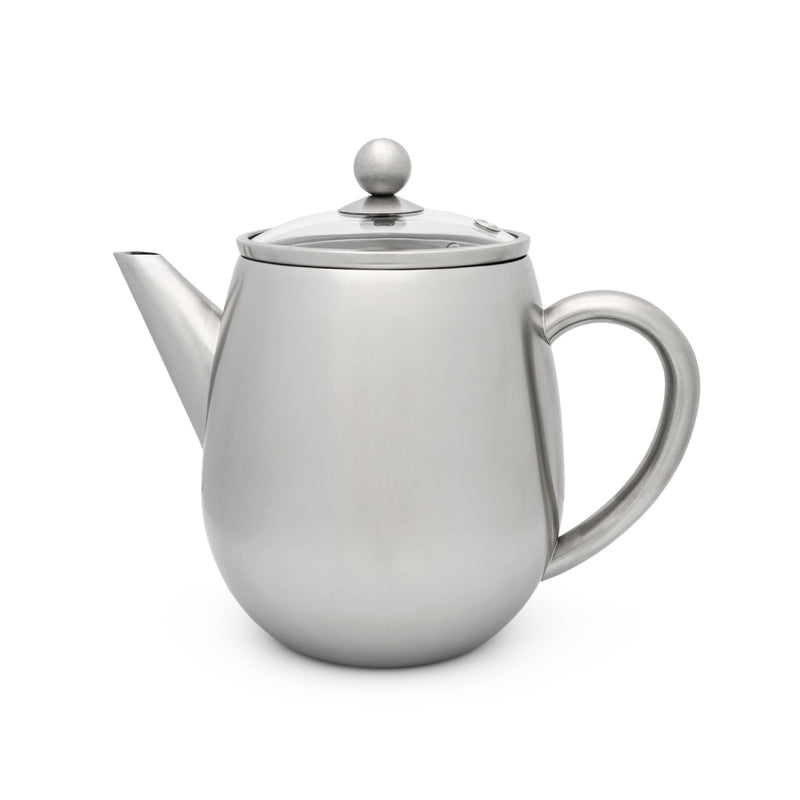 Bredemeijer Duet Eva Theepot 1.1L RVS/Glas