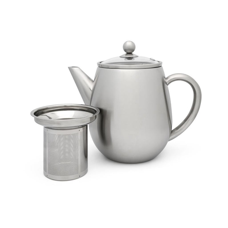 Bredemeijer Duet Eva Theepot 1.1L RVS/Glas