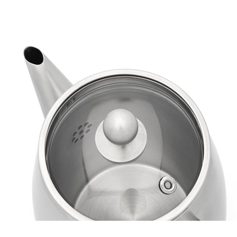 Bredemeijer Duet Eva Theepot 1.1L RVS/Glas