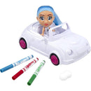 Crayola Colour Style Friends Bluebell Auto Kleurset