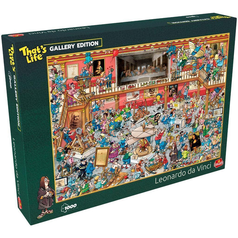 Goliath Puzzel Thats Life Gallery Edition Leonardo Da Vinci 1000 Stukjes