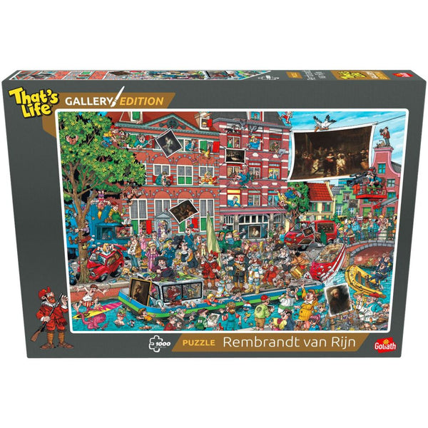 Goliath Puzzel Thats Life Gallery Edition Rembrandt van Rijn 1000 Stukjes