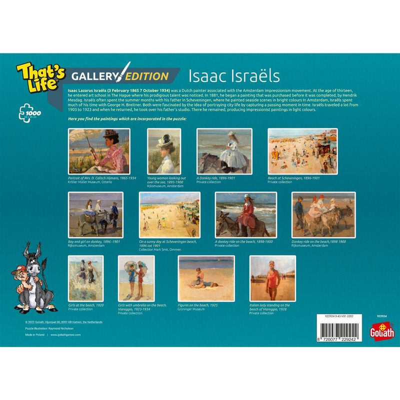 Goliath Puzzel Thats Life Gallery Edition Isaac Israëls 1000 Stukjes