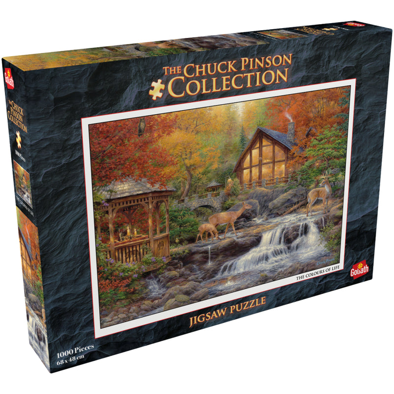 Goliath Puzzel The Chuck Pinson Collection The Colours of Life 1000 Stukjes