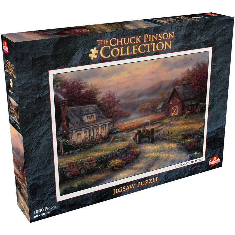 Goliath Puzzel The Chuck Pinson Collection Afternoon Harvests 1000 Stukjes