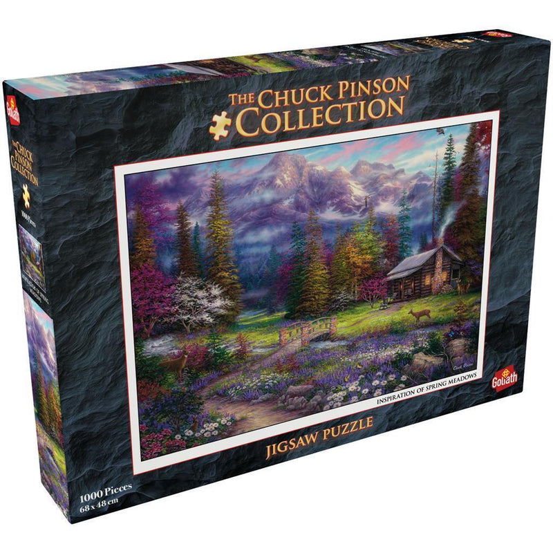 Goliath The Chuck Pinson Collection Puzzel Inspiration of Spring Meadows 1000 Stukjes