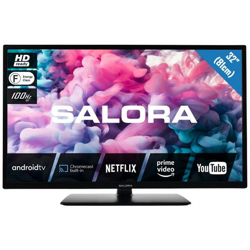 Salora 32HA330 HD ANDROID TV 82 cm Zwart