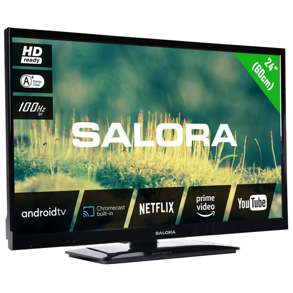 Salora 24EHA2204 HD ANDROID TV 60 cm Zwart