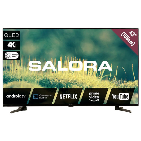 Salora 43QLED2204 QLED-TV 109 cm Zwart