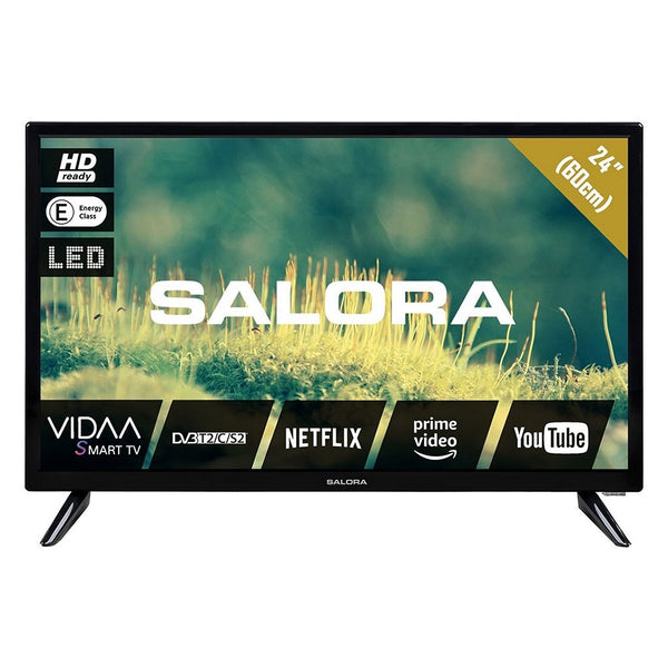 Salora 24EDV200 VIDAA Smart HD Ready LED TV 60 cm Zwart