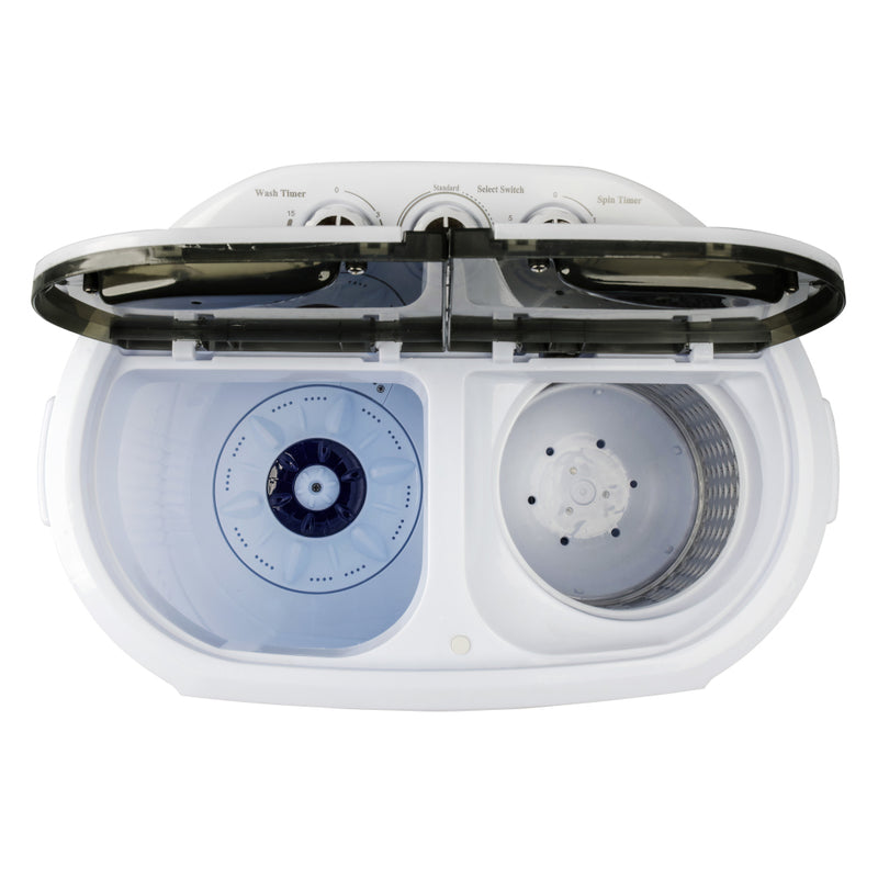 Salora WMR3700TWIN Compacte Wasmachine Wit/Zwart