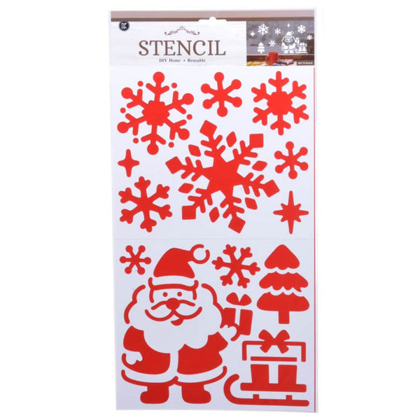 Decoris Kerstfiguren Stencils Assorti