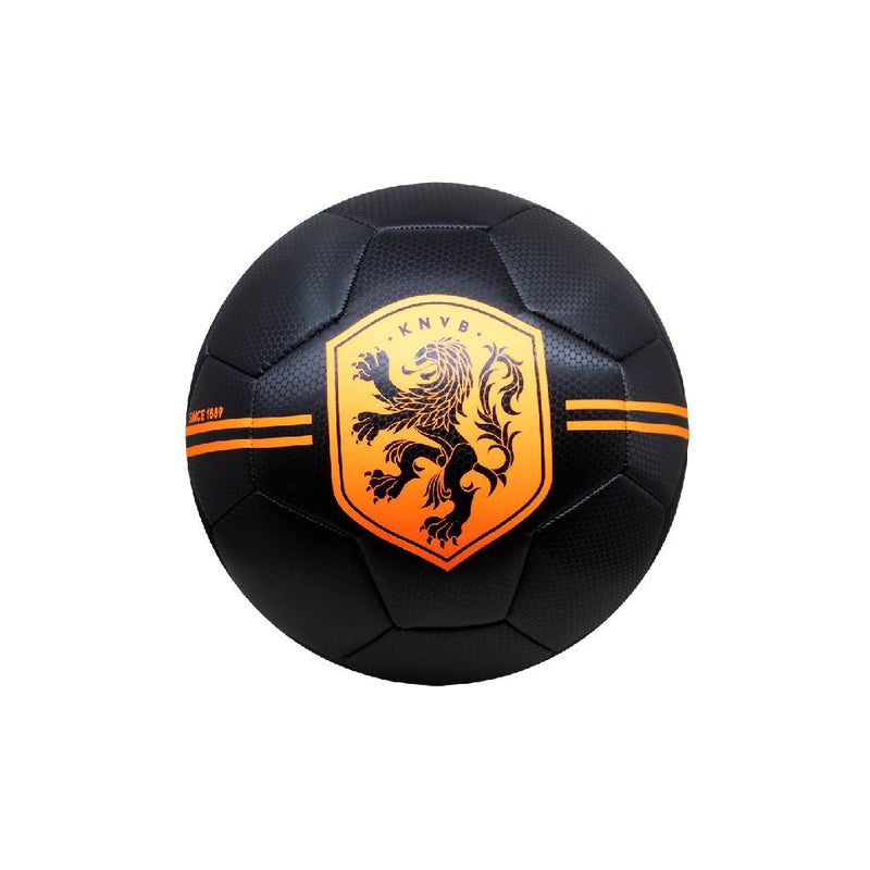KNVB Voetbal Maat 2 Zwart/Oranje/Carbon