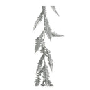 Decoratieslinger Blad 2x10x180 cm Zilver Assorti