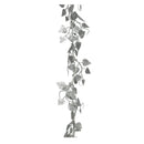 Decoratieslinger Blad 2x10x180 cm Zilver Assorti