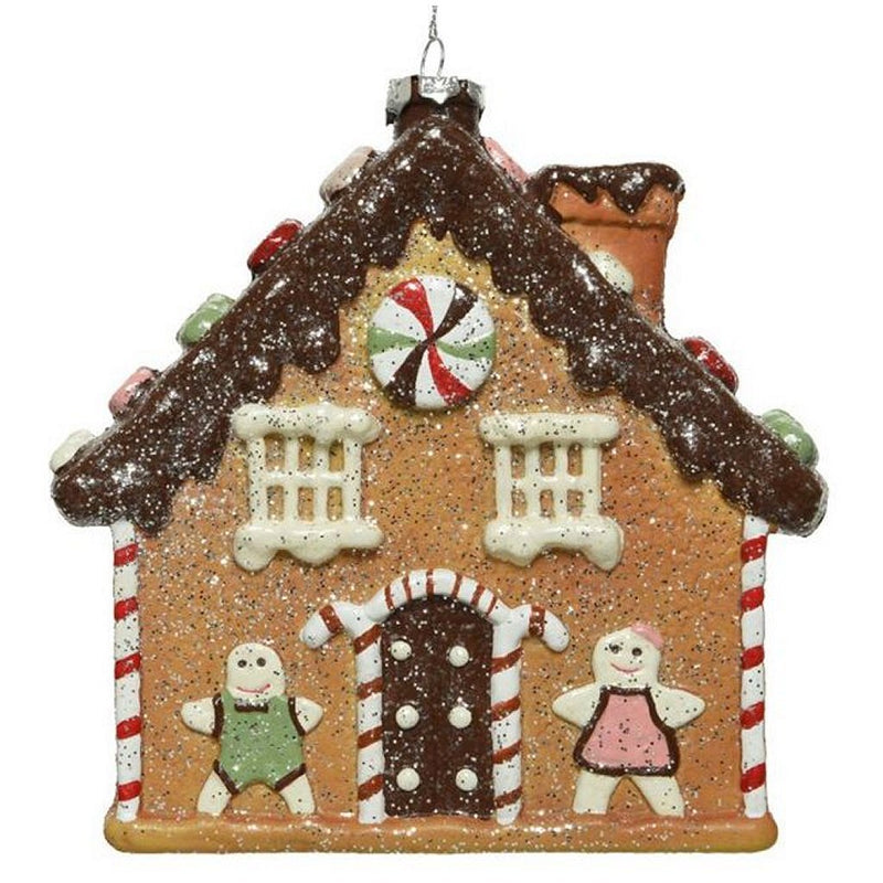 Decoris Kerst Hanger Koekhuisje 18x38 cm