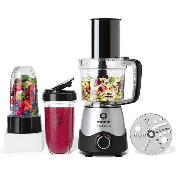 NutriBullet Magic Bullet Kitchen Express Keukenmachine Zilver/Zwart