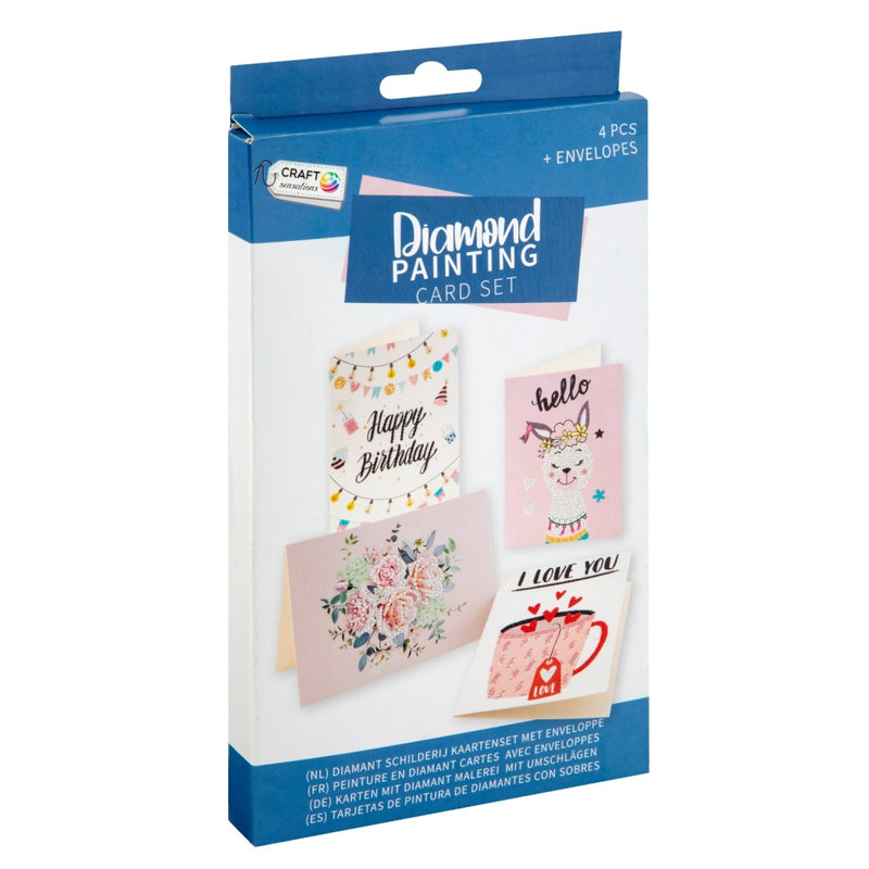 Craft Sensations Diamond Painting Kaarten Set