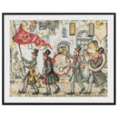 Grafix Diamond Painting Anton Pieck Fanfare 40x50cm