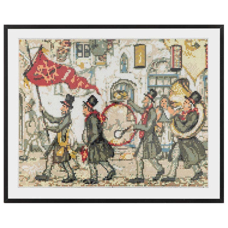 Grafix Diamond Painting Anton Pieck Fanfare 40x50cm