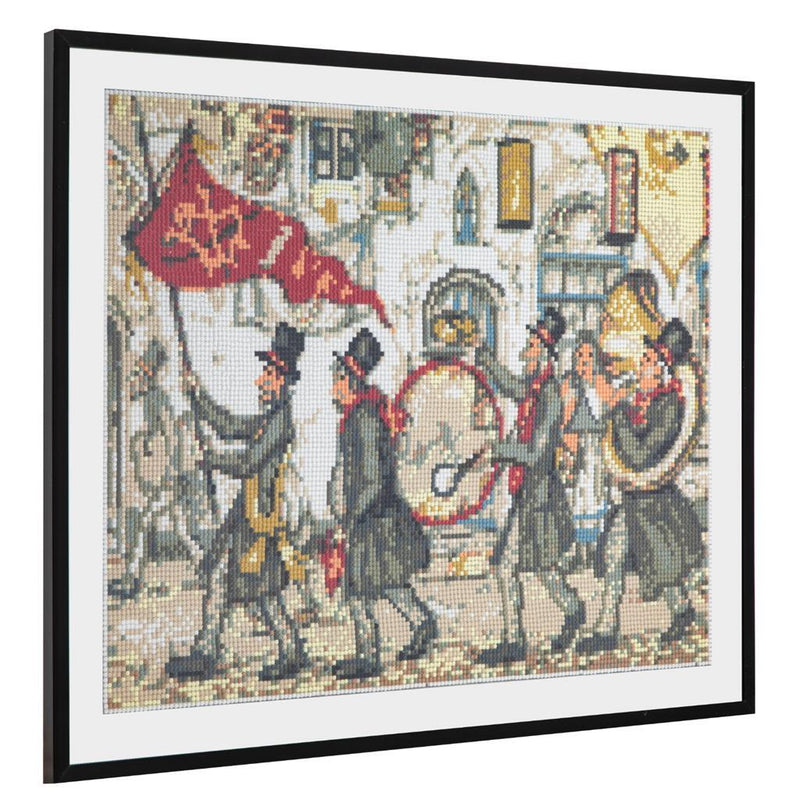 Grafix Diamond Painting Anton Pieck Fanfare 40x50cm