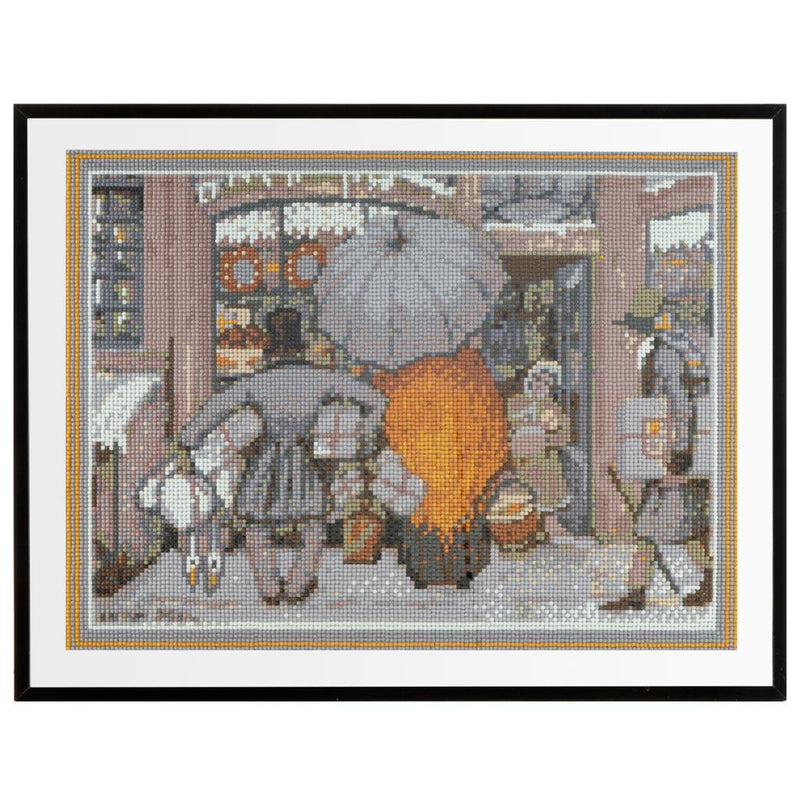 Grafix Diamond Painting Anton Pieck Etalage 40x50cm