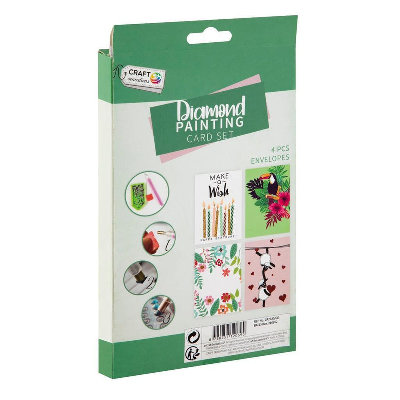 Craft Sensations Diamond Painting Kaarten Set