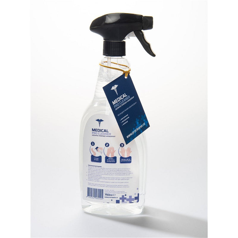 Medical Pro Cleaner Desinfecterende Handspray 750 ml