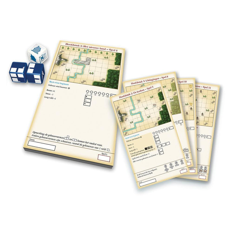 999 Games My City Roll & Write Dobbelspel