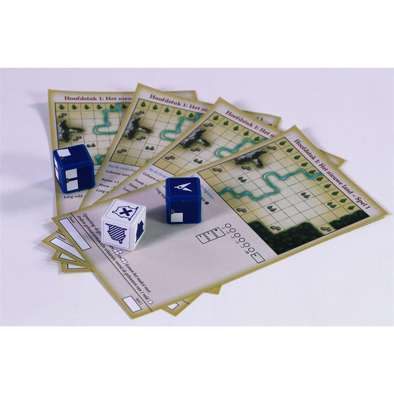 999 Games My City Roll & Write Dobbelspel