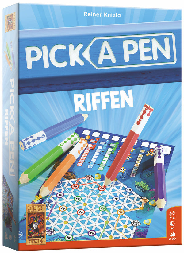 999 Games Pick a Pen Riffen Dobbelspel