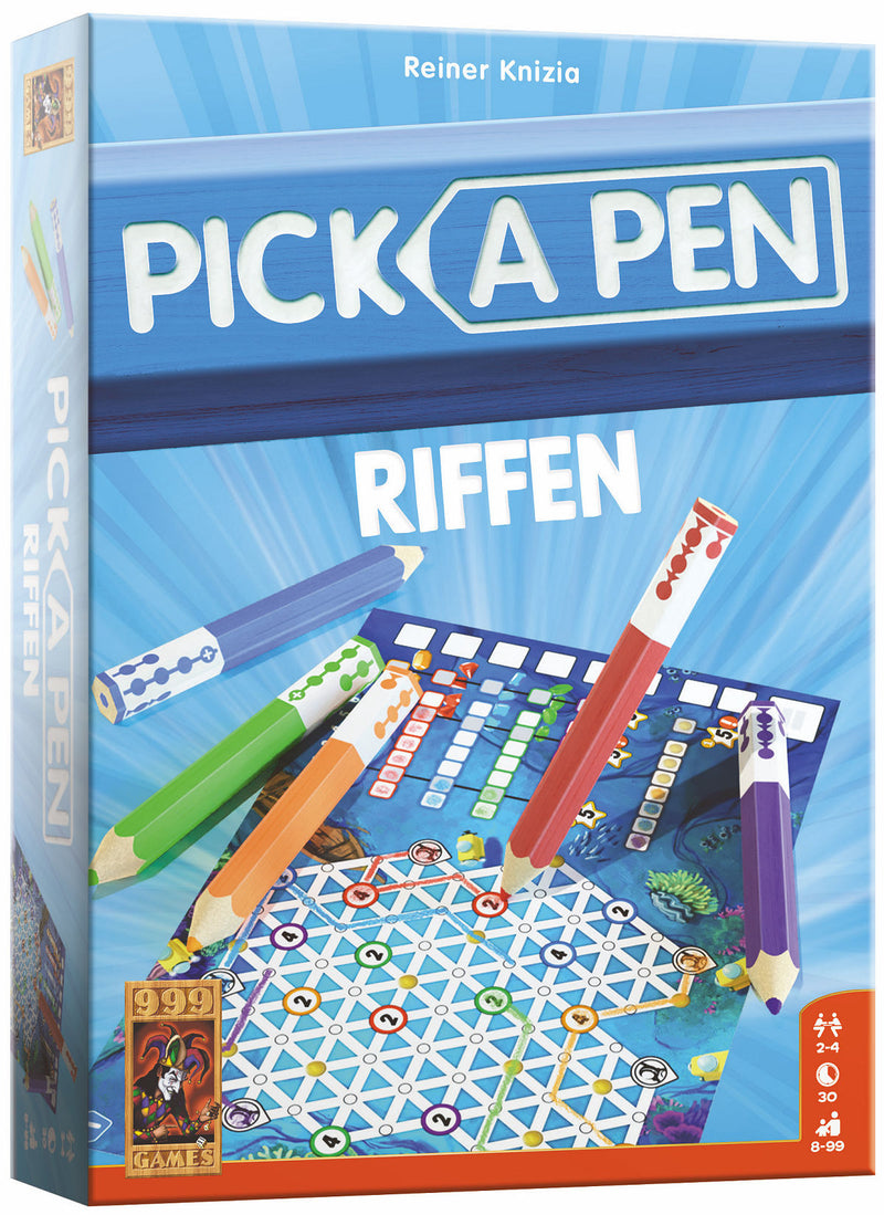 999 Games Pick a Pen Riffen Dobbelspel
