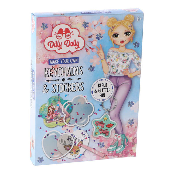 Dilly Dally Sleutelhangers en Stickers Maken