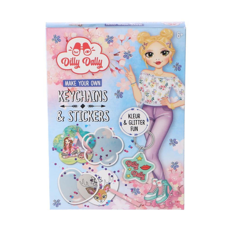 Dilly Dally Sleutelhangers en Stickers Maken