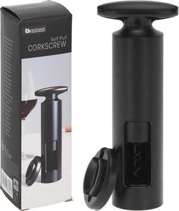 EH Barware Kurkentrekker zwart