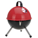Ronde Kogel BBQ 31 cm Rood/Zwart