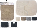 BS Badmat en Toiletmat set 2-delig 50x70cm